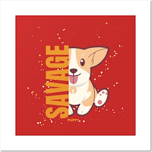 Savage Puppy Posters and Art